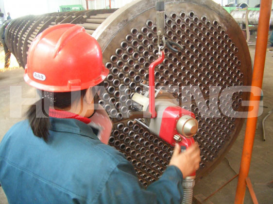 Pressure vessel exchanger